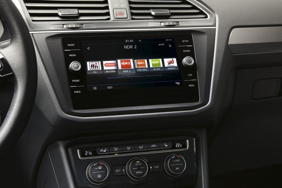 Детали интерьера Volkswagen Tiguan GO! 2020 года  (CIS) (фото 4 из 4)